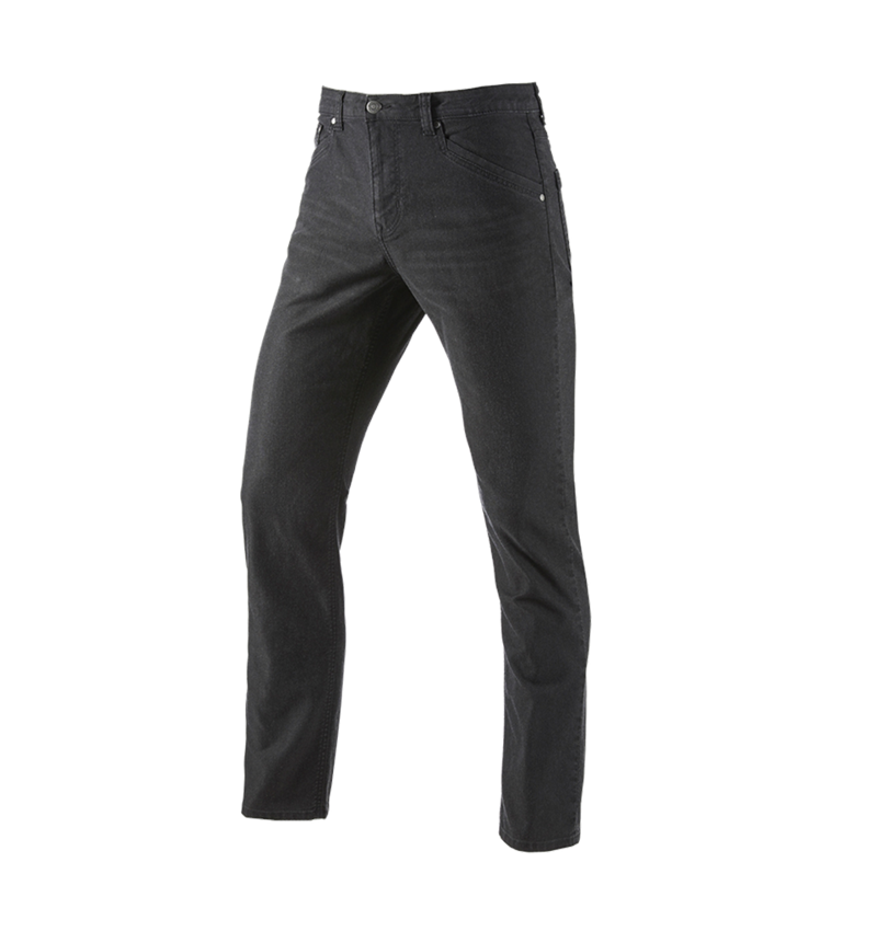 Spodnie robocze: Spodnie 5-kieszeniowe e.s.vintage + czarny 4