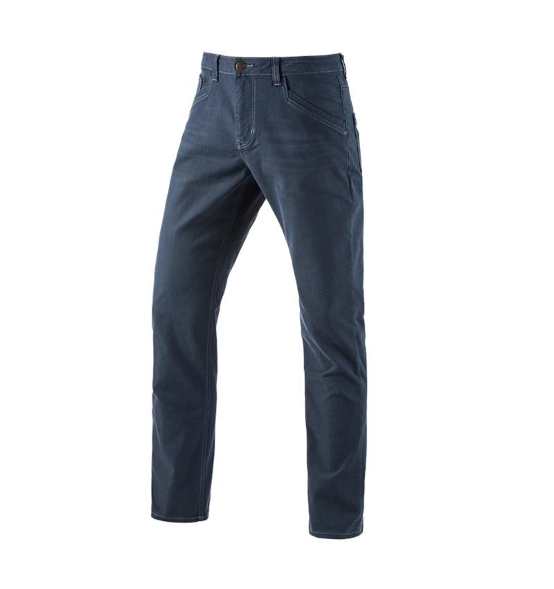 Instalatorow / Hydraulik / Blacharz: Spodnie 5-kieszeniowe e.s.vintage + niebieski arktyczny 1