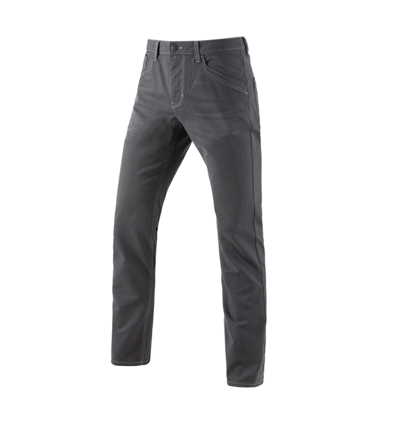 Spodnie robocze: Spodnie 5-kieszeniowe e.s.vintage + cynowy 2