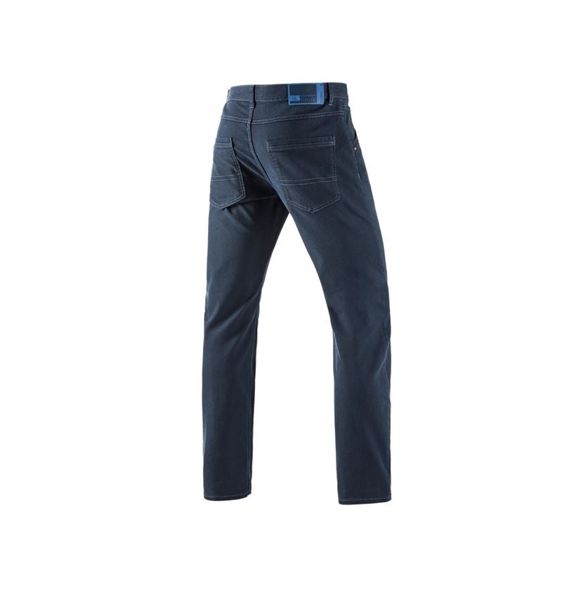 Instalatorow / Hydraulik / Blacharz: Spodnie 5-kieszeniowe e.s.vintage + niebieski arktyczny 2