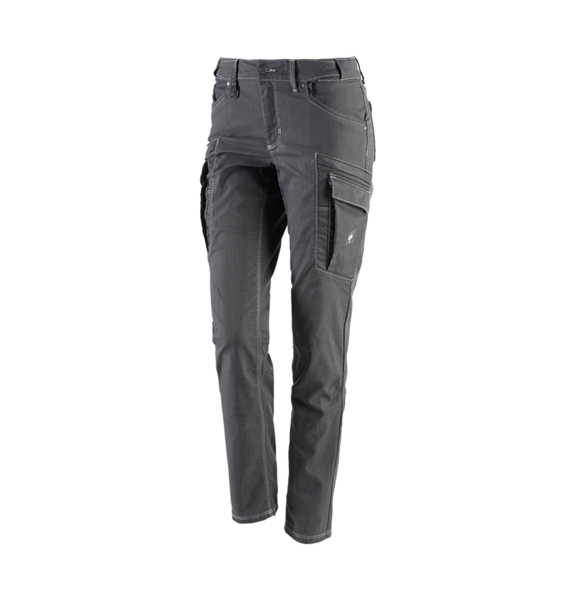 Spodnie robocze: Spodnie typu cargo e.s.vintage, damska + cynowy 2