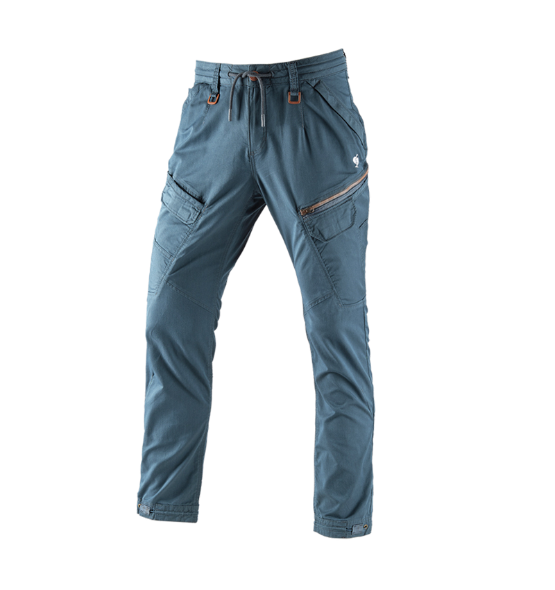 Spodnie robocze: Spodnie typu cargo e.s. ventura vintage + błękit żelazowy 2