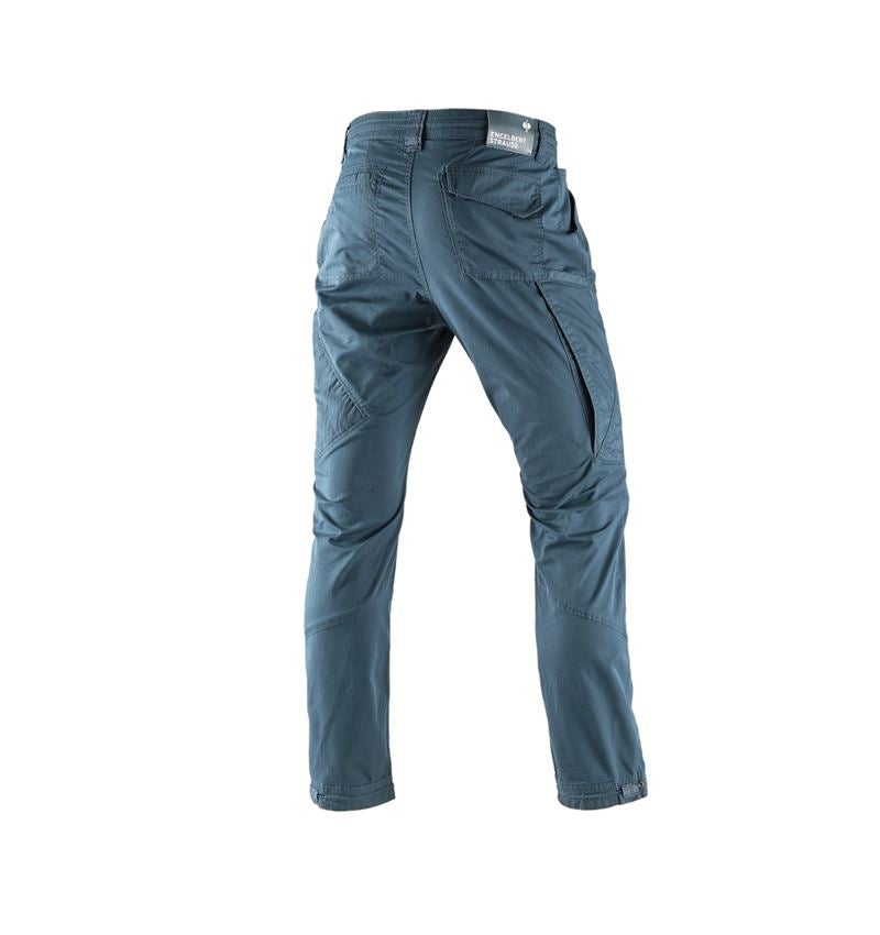 Spodnie robocze: Spodnie typu cargo e.s. ventura vintage + błękit żelazowy 3