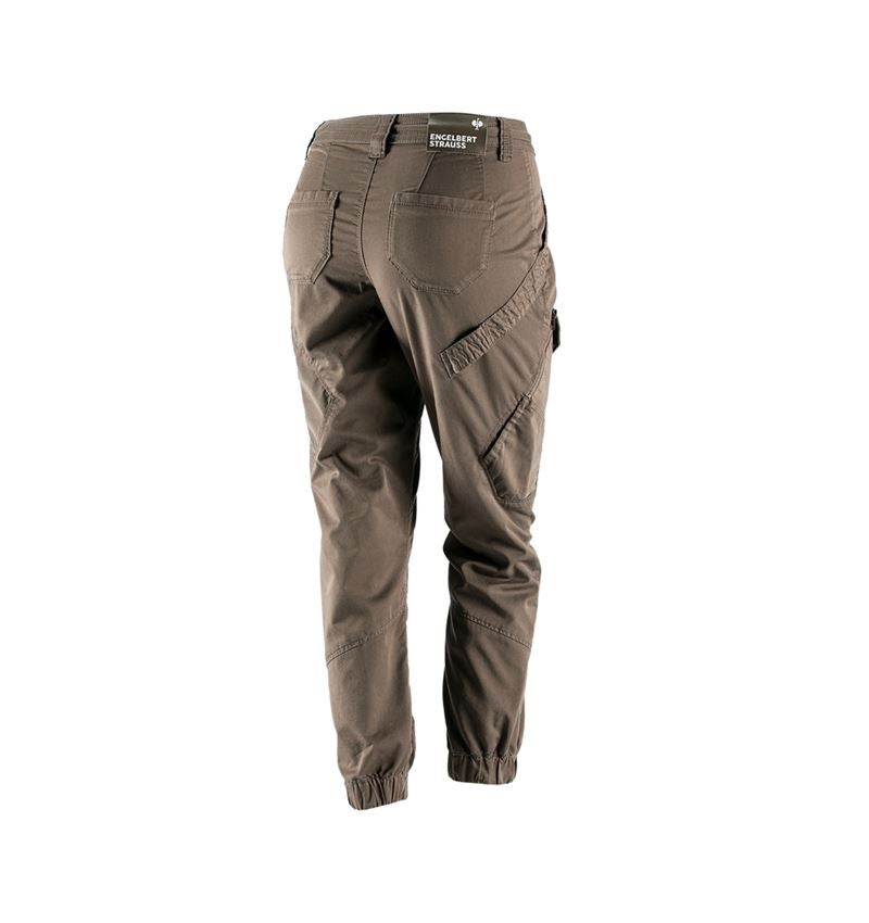Spodnie robocze: Spodnie typu cargo e.s. ventura vintage, damskie + brązowy umbra 3
