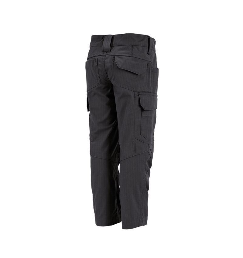 Spodnie: Spodnie do pasa e.s.concrete solid, dziecięce + czarny 3
