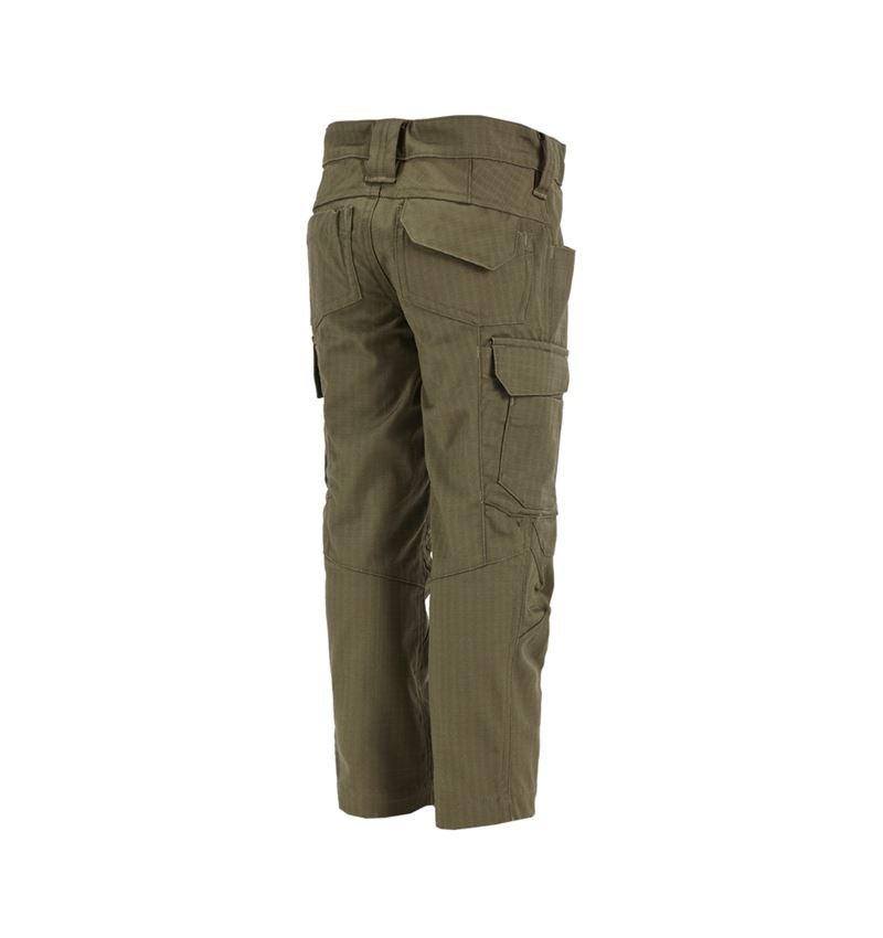 Spodnie: Spodnie do pasa e.s.concrete solid, dziecięce + błotnista zieleń 3