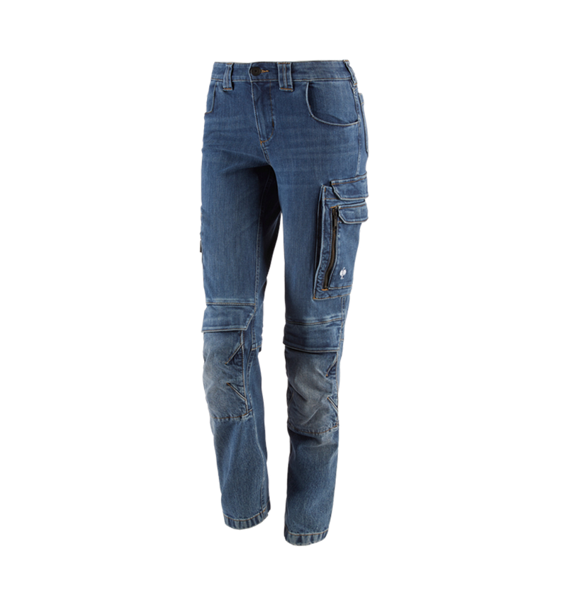 Spodnie robocze: Jeansy typu cargo Worker e.s.concrete, damskie + stonewashed 2
