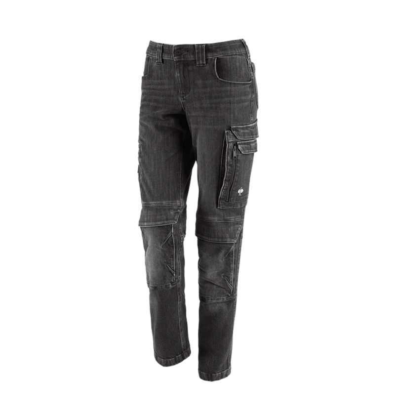 Spodnie robocze: Jeansy typu cargo Worker e.s.concrete, damskie + blackwashed 2