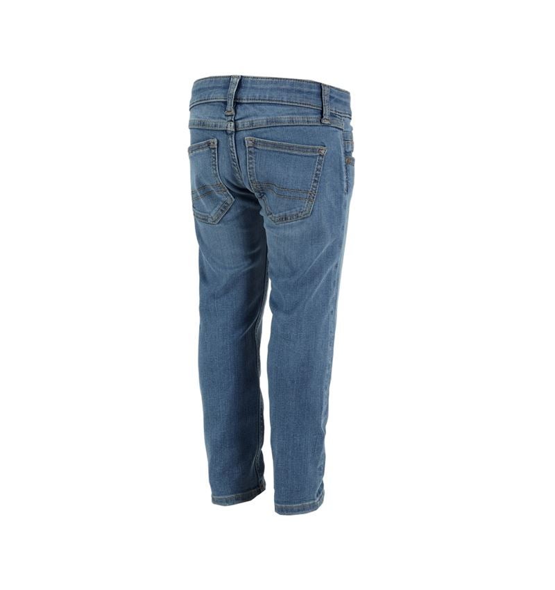 Spodnie: e.s. Jeansy 5-kieszen. stretch, dziecięce + stonewashed 3