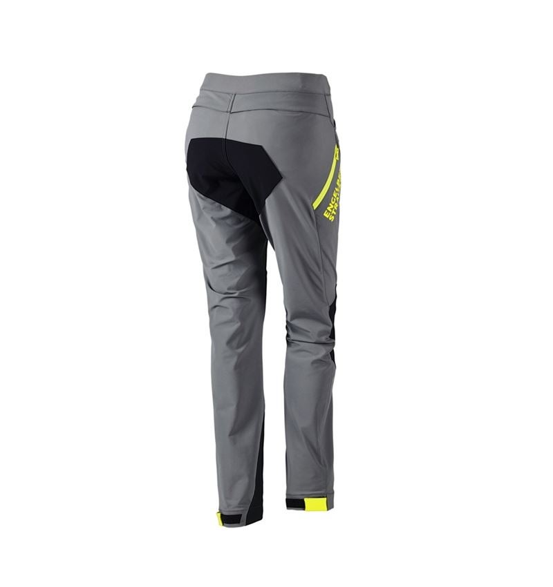 Spodnie robocze: Spodnie funkcyjne e.s.trail, damskie + szary bazaltowy/żółty acid 4