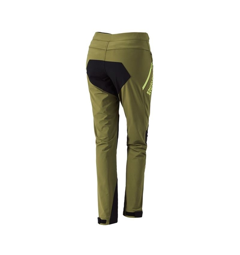 Tematy: Spodnie funkcyjne e.s.trail, damskie + zielony jałowcowy/zielony limonkowy 3