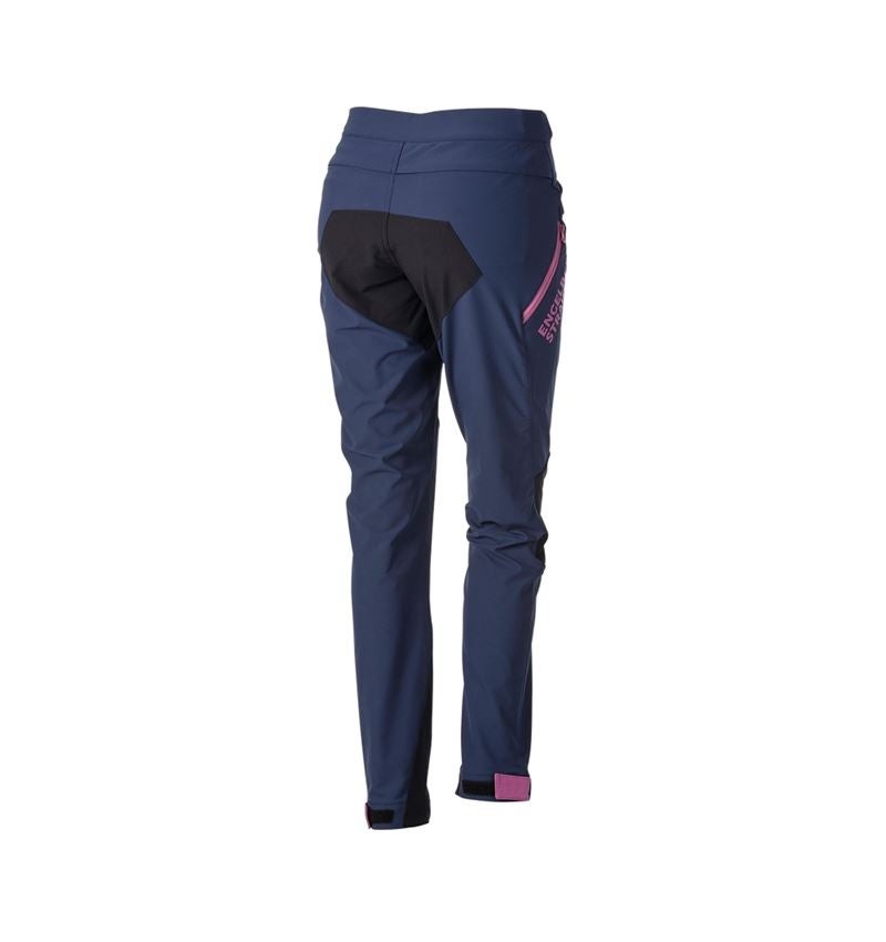 Tematy: Spodnie funkcyjne e.s.trail, damskie + niebieski marine/różowy tara 7