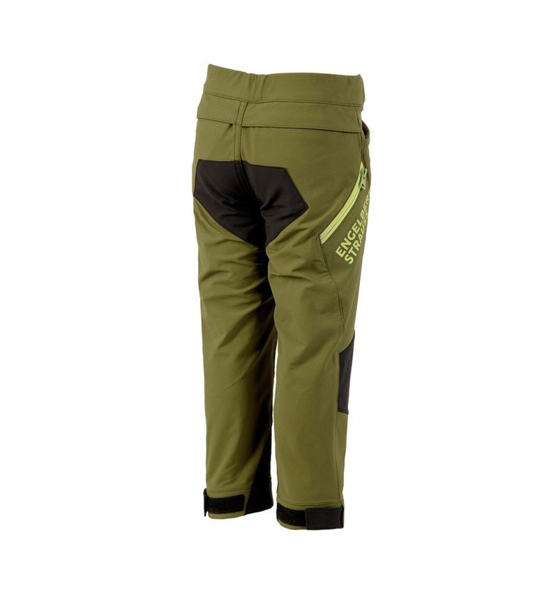 Spodnie: Spodnie funkcyjne e.s.trail, dziecięce + zielony jałowcowy/zielony limonkowy 3