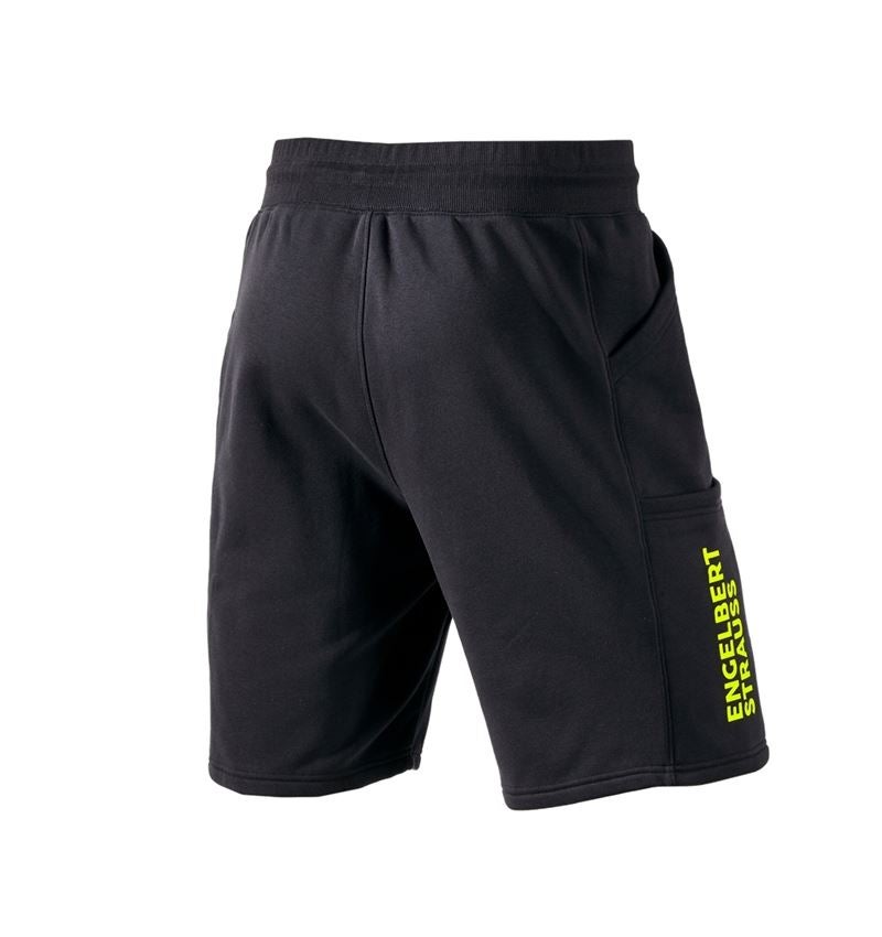 Spodnie robocze: Szorty dresowe e.s.trail + czarny/żółty acid 3