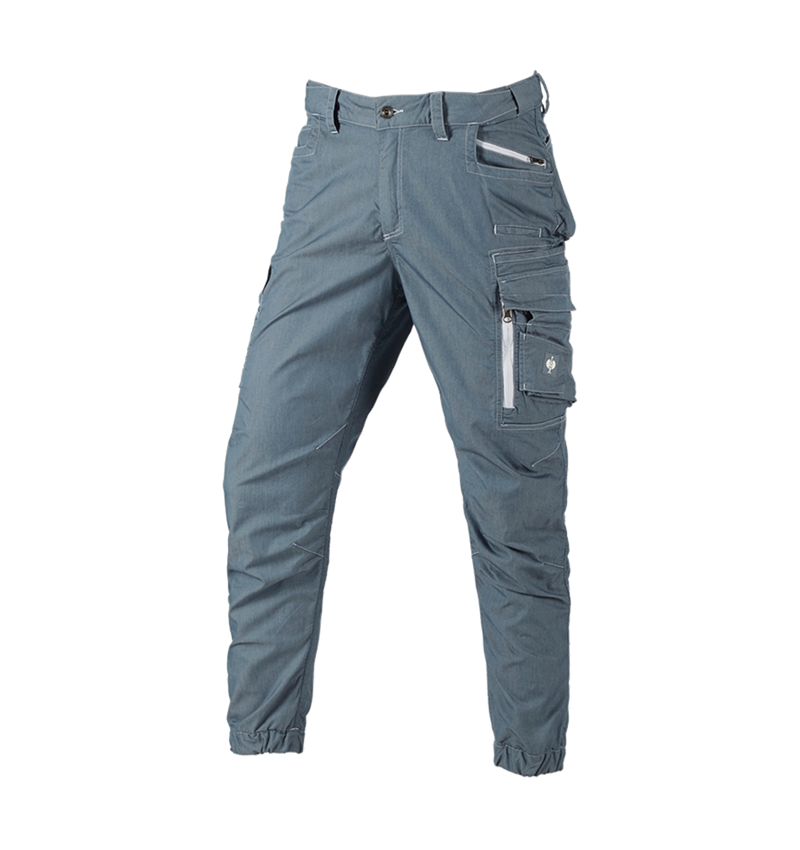Spodnie robocze: Spodnie typu cargo e.s.motion ten letnie + niebieski dymny 2
