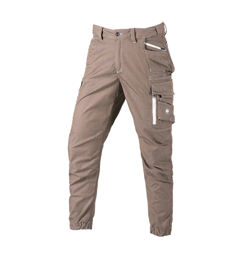 Spodnie robocze: Spodnie typu cargo e.s.motion ten letnie + brązowy pekan 2