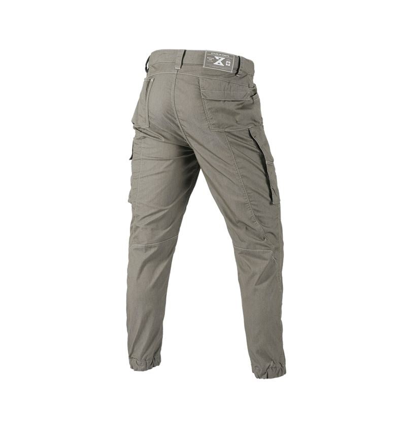 Spodnie robocze: Spodnie typu cargo e.s.motion ten letnie + zielony bagienny 3