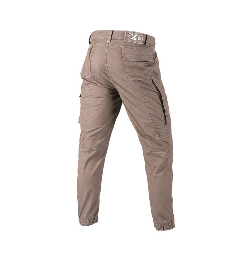 Spodnie robocze: Spodnie typu cargo e.s.motion ten letnie + brązowy pekan 3