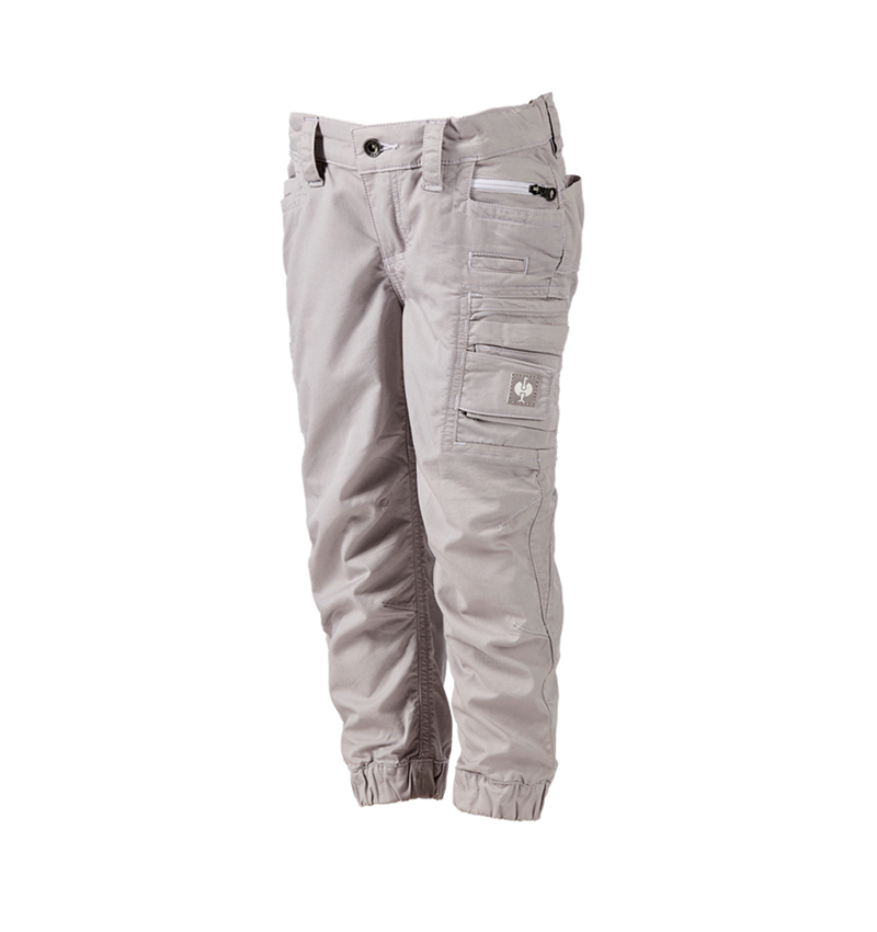 Spodnie: Spodnie typu cargo e.s.motion ten letnie, dziecięc + szary opalowy