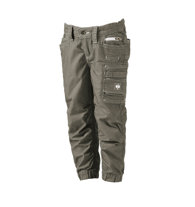 Spodnie: Spodnie typu cargo e.s.motion ten letnie, dziecięc + zielony bagienny 2