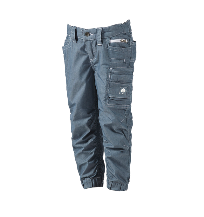 Spodnie: Spodnie typu cargo e.s.motion ten letnie, dziecięc + niebieski dymny 2
