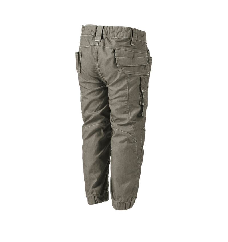 Spodnie: Spodnie typu cargo e.s.motion ten letnie, dziecięc + zielony bagienny 3