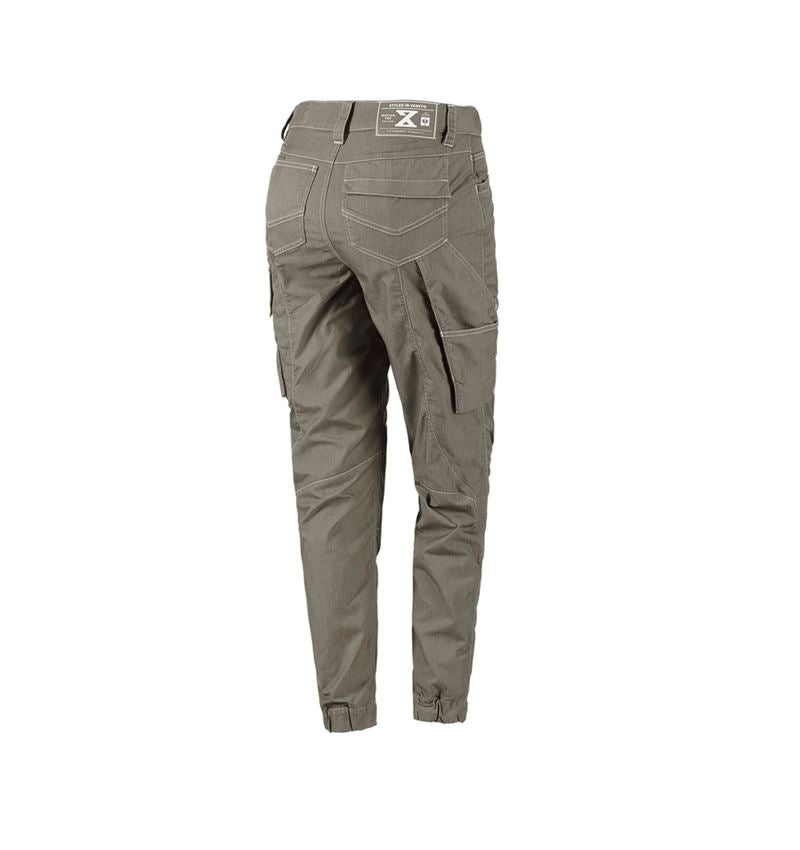 Spodnie robocze: Spodnie typu cargo e.s.motion ten letnie,damska + zielony bagienny 3