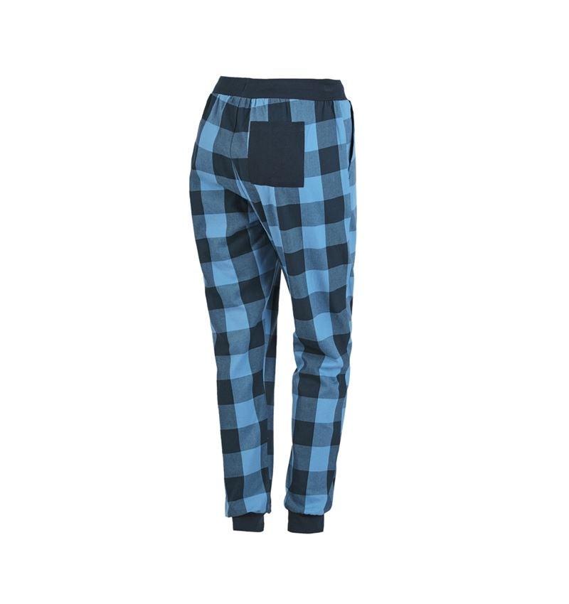 Akcesoria: e.s. Spodnie piżamowe, damski + cienisty błękit/wiosenny błękit 3