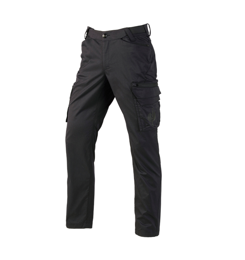 Spodnie robocze: Spodnie typu cargo e.s.trail + czarny 2