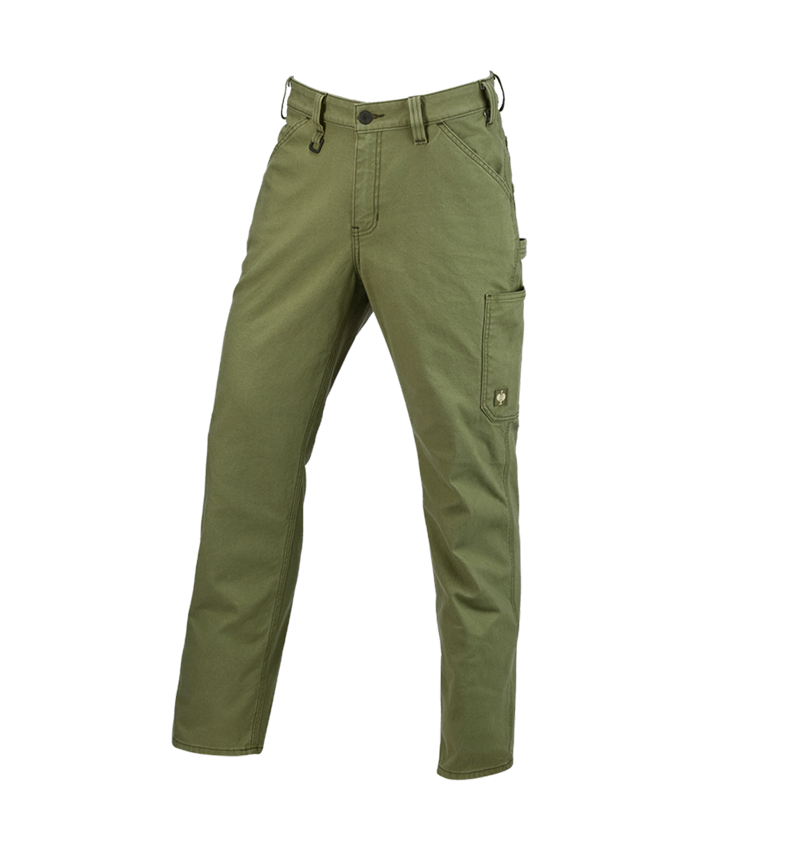 Spodnie robocze: Spodnie do pasa e.s.iconic + górska zieleń 6