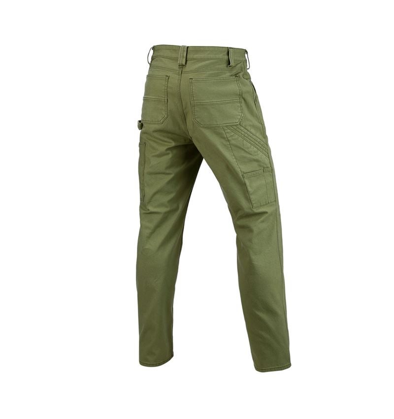 Spodnie robocze: Spodnie do pasa e.s.iconic + górska zieleń 7
