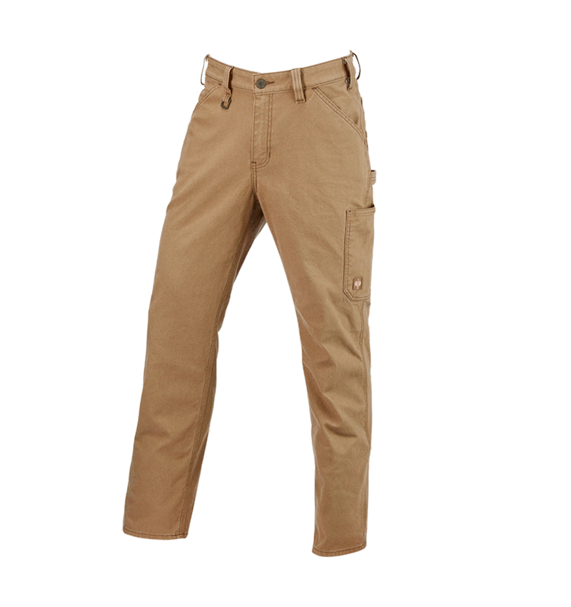 Spodnie robocze: Spodnie do pasa e.s.iconic + migdałowy brąz 8