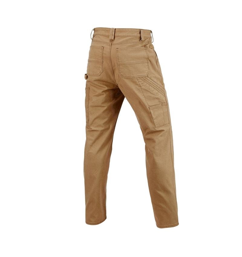 Spodnie robocze: Spodnie do pasa e.s.iconic + migdałowy brąz 9