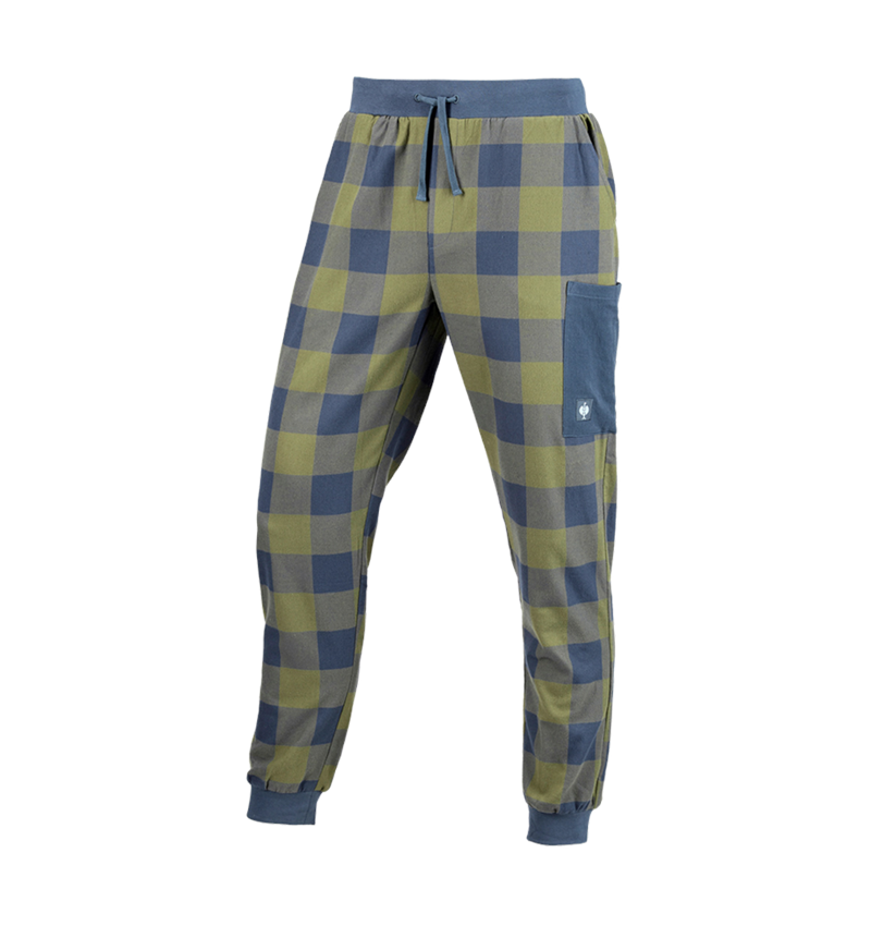 Akcesoria: e.s. Spodnie piżamowe + górska zieleń/niebieski tlenkowy 3