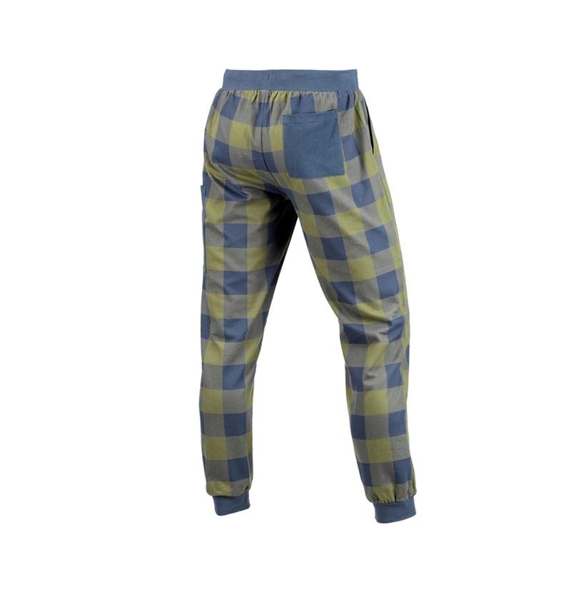 Akcesoria: e.s. Spodnie piżamowe + górska zieleń/niebieski tlenkowy 4