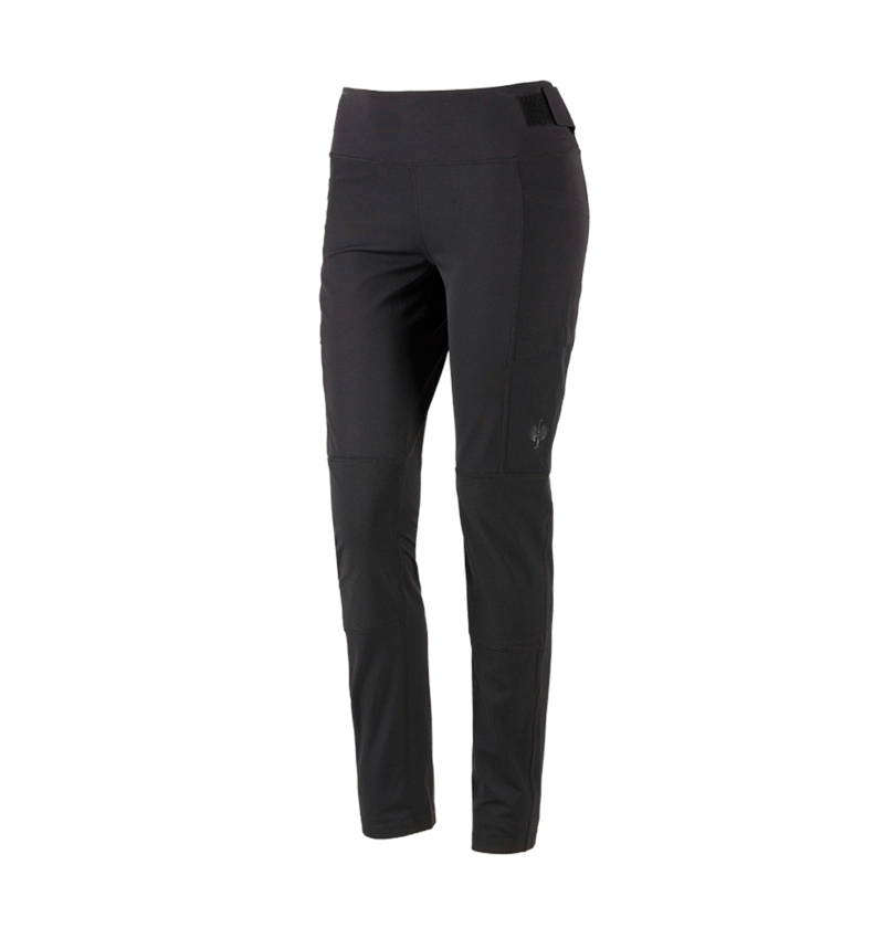 Spodnie robocze: Zimowe legginsy funkcyjne e.s.trail, damskie + czarny 4