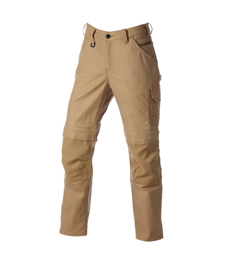 Spodnie robocze: Spodnie do pasa Worker e.s.iconic + migdałowy brąz 7