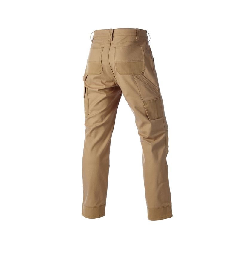 Spodnie robocze: Spodnie do pasa Worker e.s.iconic + migdałowy brąz 8