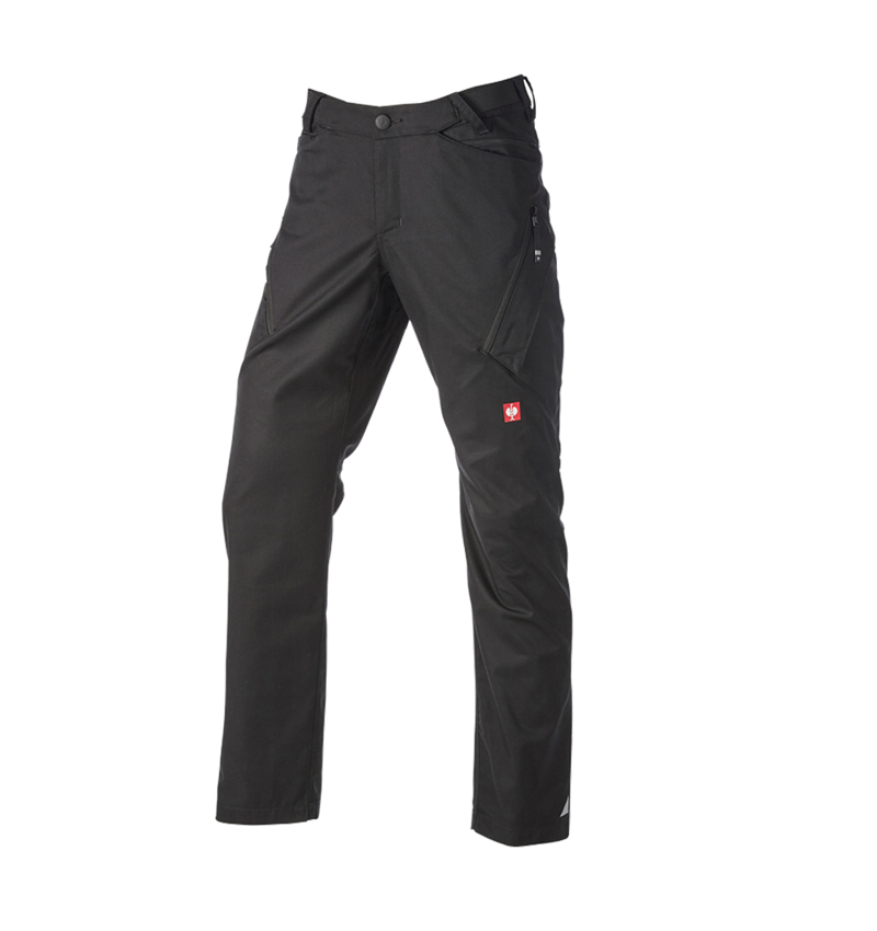 Spodnie robocze: Spodnie wielokieszeniowe e.s.ambition + czarny 9