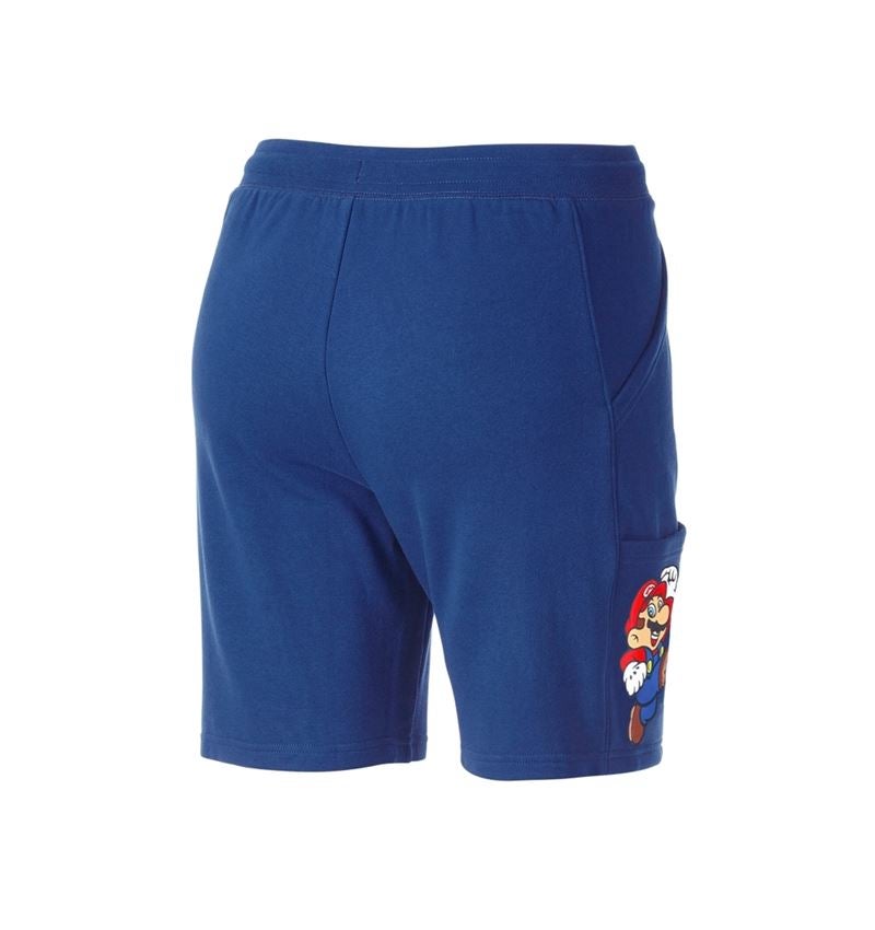Odzież: Super Mario Szorty dresowe, damskie + błękit alkaliczny 1