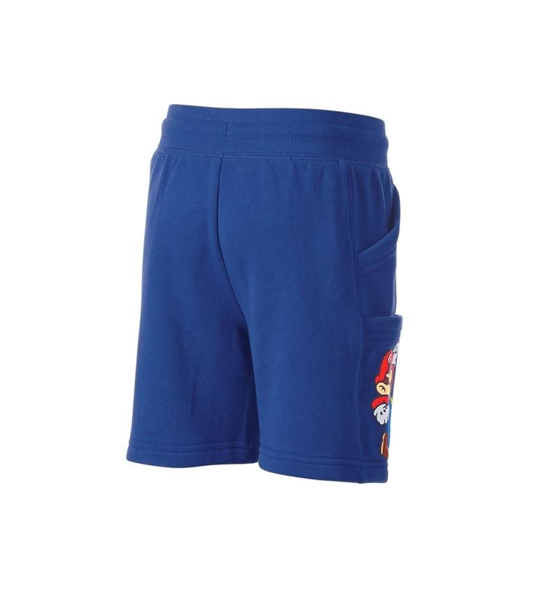 Odzież: Super Mario Szorty dresowe, dziecięce + błękit alkaliczny 1