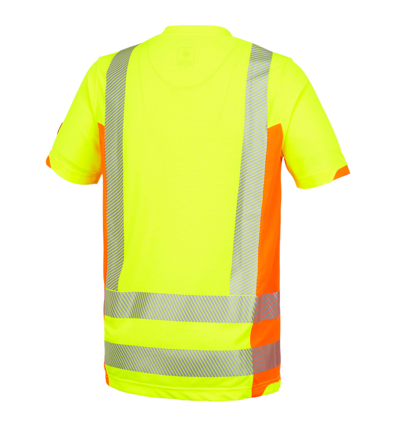 Koszulki | Pulower | Koszule: Koszulka funkcyjna ostrzegawcza e.s.motion 2020 + żółty ostrzegawczy/pomarańczowy ostrzegawczy 3