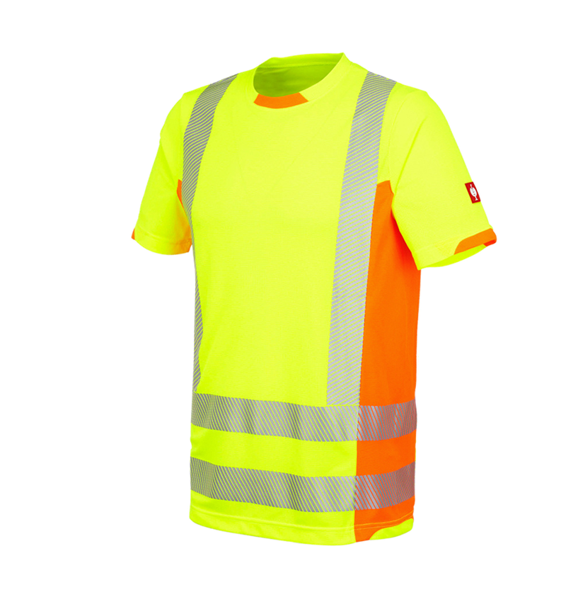 Tematy: Koszulka funkcyjna ostrzegawcza e.s.motion 2020 + żółty ostrzegawczy/pomarańczowy ostrzegawczy 2