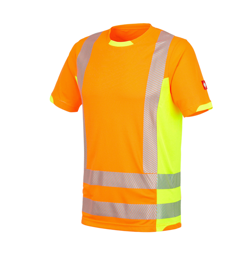 Koszulki | Pulower | Koszule: Koszulka funkcyjna ostrzegawcza e.s.motion 2020 + pomarańczowy ostrzegawczy/żółty ostrzegawczy 1