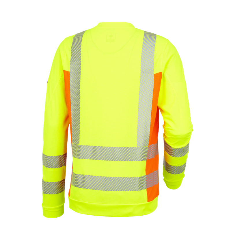 Koszulki | Pulower | Koszule: Bluzka funkcyjna ostrz. dł. rękaw e.s.motion 2020 + żółty ostrzegawczy/pomarańczowy ostrzegawczy 1