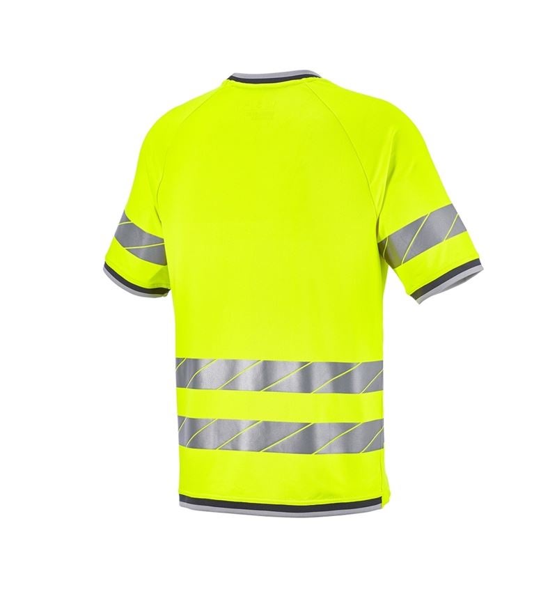 Koszulki | Pulower | Koszule: Koszulka funkcyjna ostrzegawcza e.s.ambition + żółty ostrzegawczy/antracytowy 8