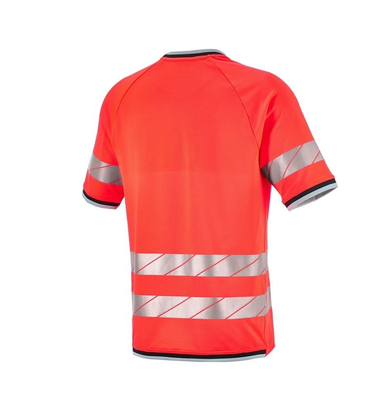 Koszulki | Pulower | Koszule: Koszulka funkcyjna ostrzegawcza e.s.ambition + czerwony ostrzegawczy/czarny 7