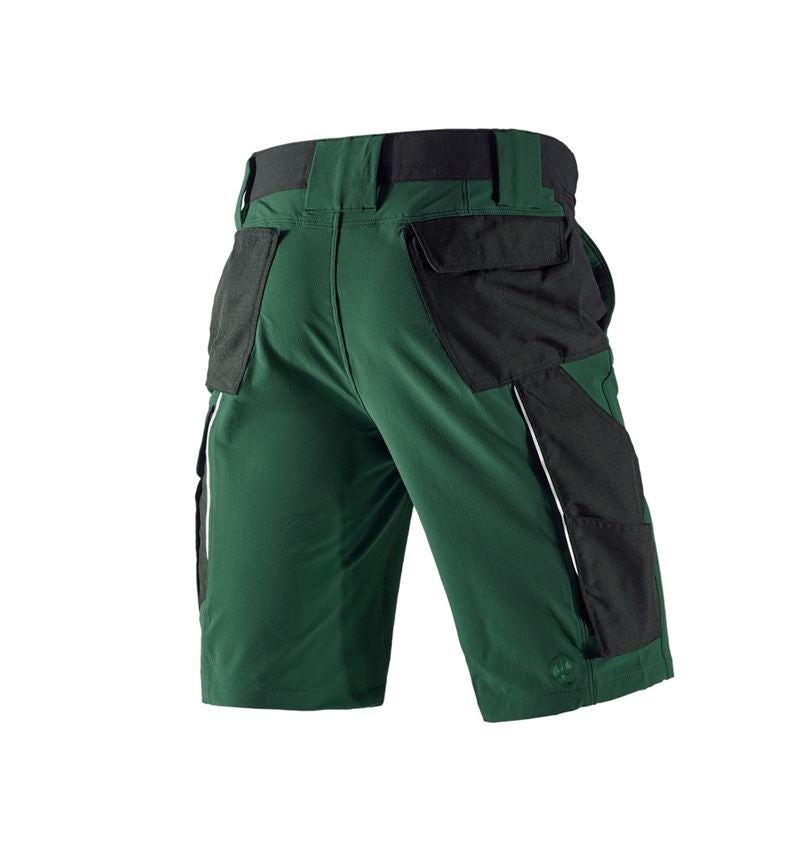 Spodnie robocze: Szorty funkcyjne e.s.dynashield + zielony/czarny 3