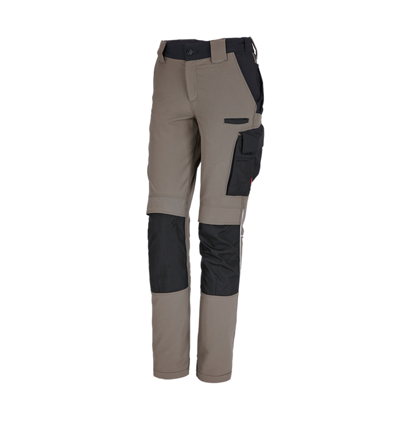 Spodnie robocze: Spodnie funkcyjne do pasa e.s.dynashield, damskie + kamienny/czarny 2