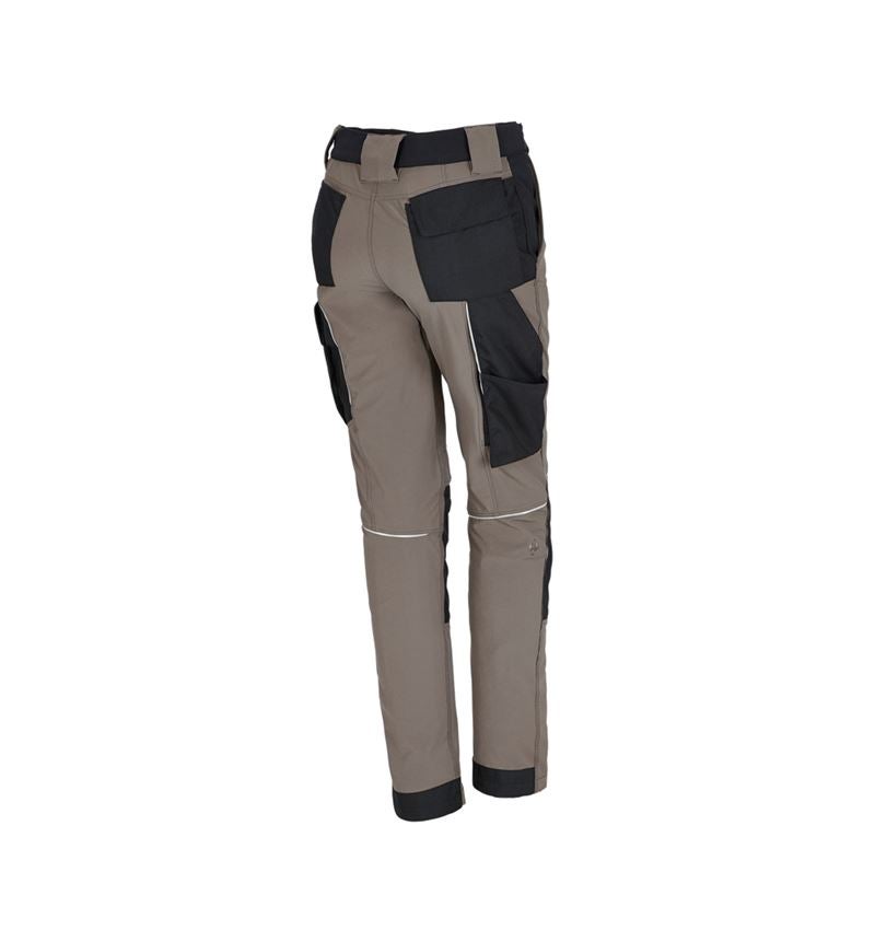 Spodnie robocze: Spodnie funkcyjne do pasa e.s.dynashield, damskie + kamienny/czarny 3